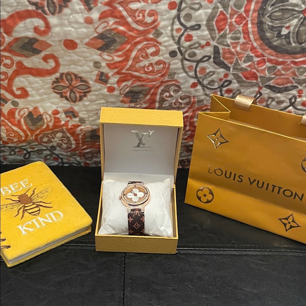 Fashion Rose Gold Monogram Watch. Closet clearout no returns. As is .